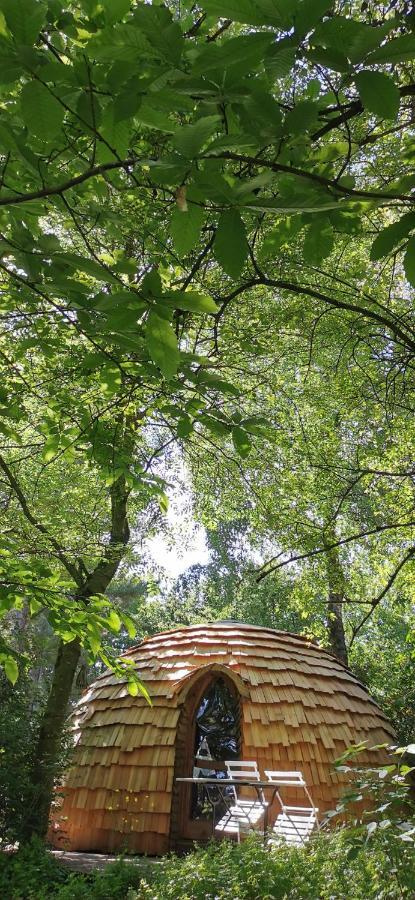 Camping De La Chagnee Saint-Aubin-le-Cloud المظهر الخارجي الصورة