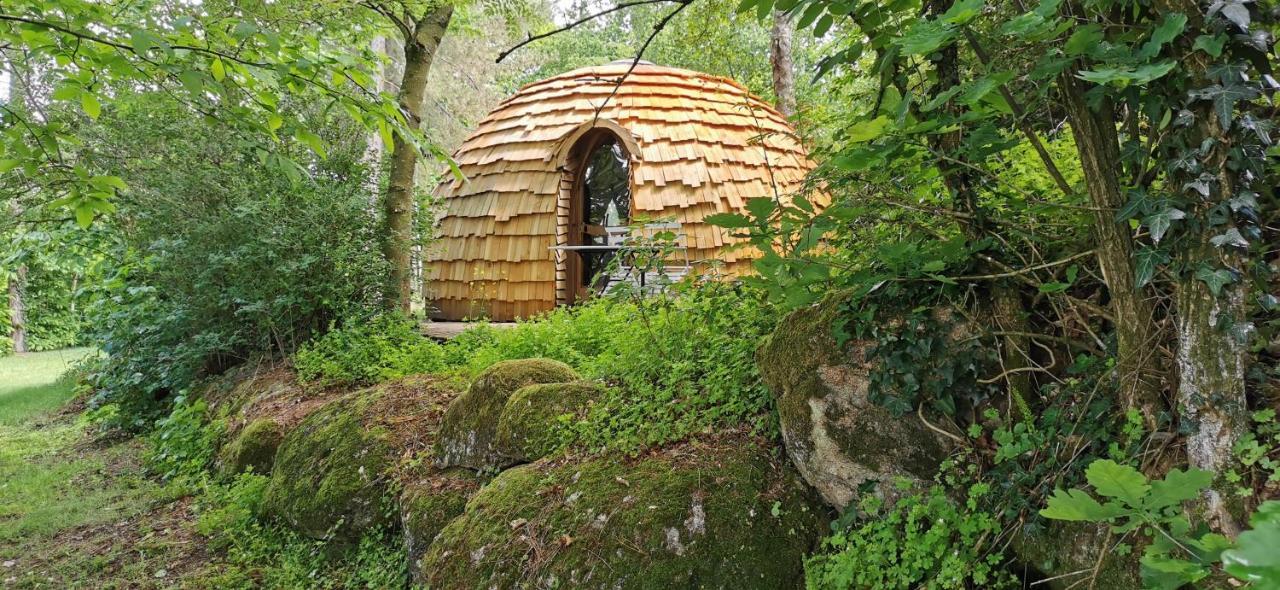 Camping De La Chagnee Saint-Aubin-le-Cloud الغرفة الصورة