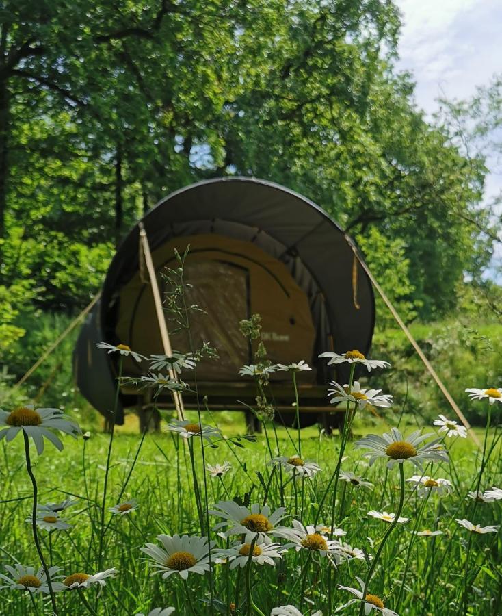 Camping De La Chagnee Saint-Aubin-le-Cloud المظهر الخارجي الصورة