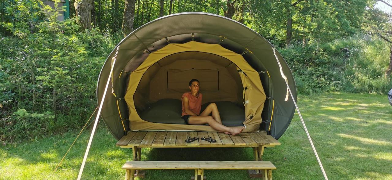 Camping De La Chagnee Saint-Aubin-le-Cloud المظهر الخارجي الصورة
