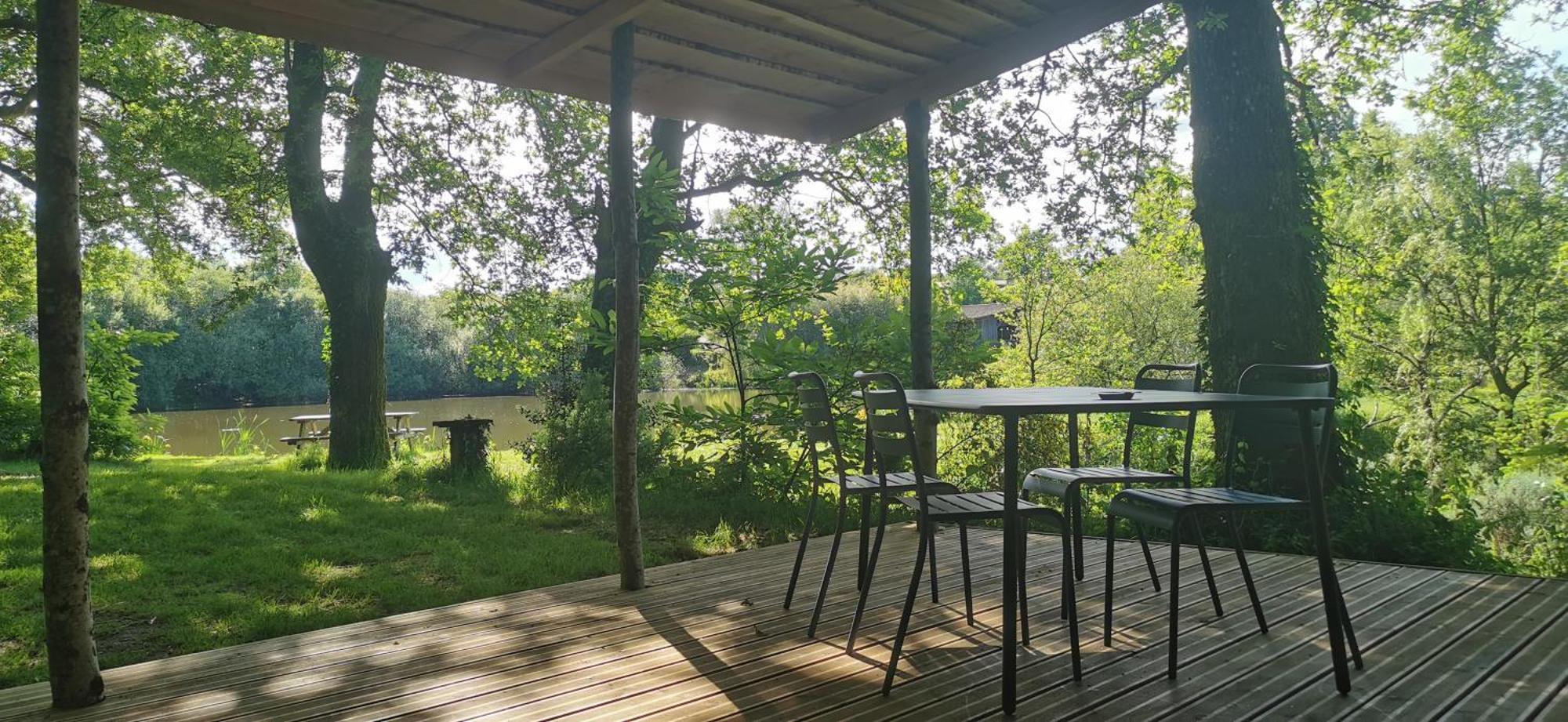 Camping De La Chagnee Saint-Aubin-le-Cloud المظهر الخارجي الصورة